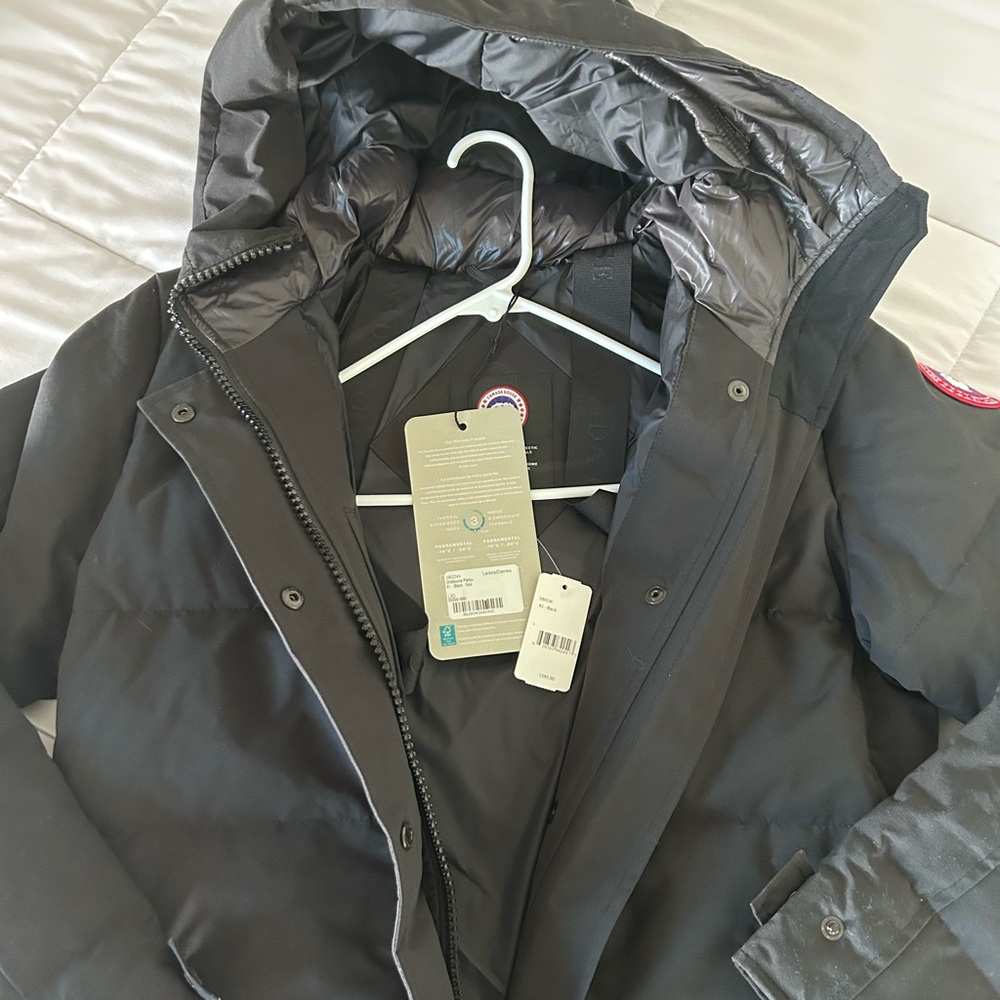 Canada Goose Black Down Jacket